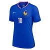 Camisetas Francia Mbappé 10 Primera Euro 2024 - Mujer